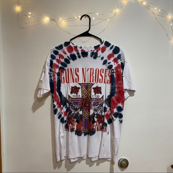 GUNS N ROSES TIE DYE T-SHIRT - Picture 2 of 5